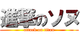 進撃のソヌ (attack on titan)