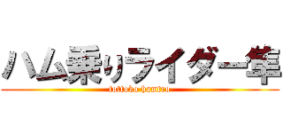 ハム乗りライダー隼 (tottoko hamtro)