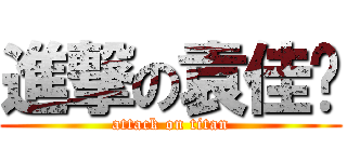 進撃の袁佳乐 (attack on titan)