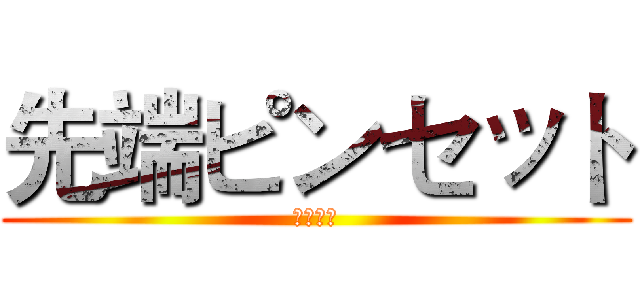 先端ピンセット (尖的鑷子)