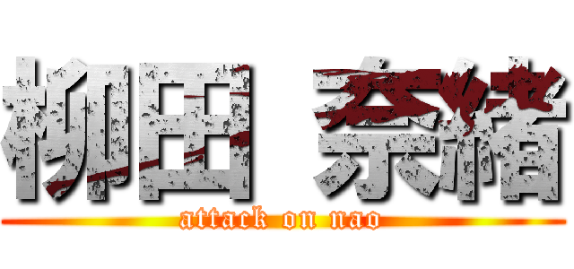 柳田 奈緒 (attack on nao)