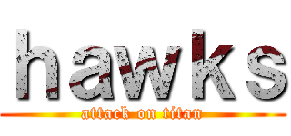 ｈａｗｋｓ (attack on titan)