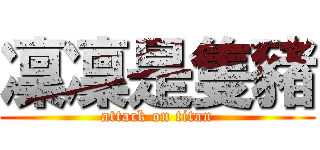 凜凜是隻豬 (attack on titan)