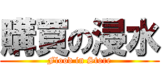 購買の浸水 (Flood in Store)