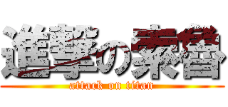進撃の索魯 (attack on titan)