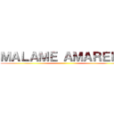 ＭＡＬＡＭＥ ＡＭＡＲＥＬＯ ()