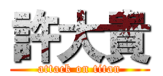 許大貴 (attack on titan)