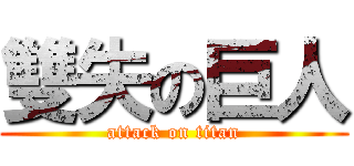 雙失の巨人 (attack on titan)