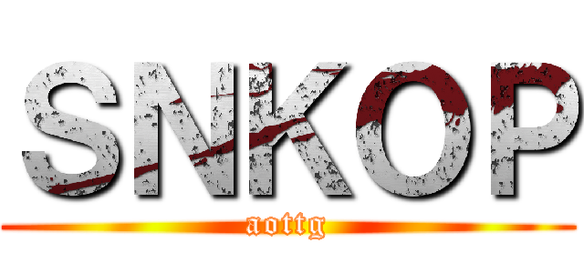 ＳＮＫＯＰ (aottg)