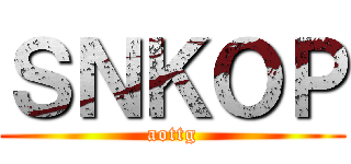 ＳＮＫＯＰ (aottg)