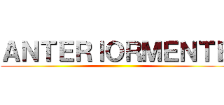 ＡＮＴＥＲＩＯＲＭＥＮＴＥ ()