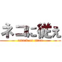 ネコに従え (attack on titan)