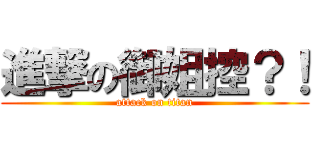 進撃の御姐控？！ (attack on titan)
