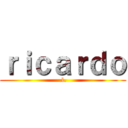 ｒｉｃａｒｄｏ (.l.)