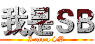 我是ＳＢ (I am a SB)