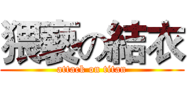 猥褻の結衣 (attack on titan)