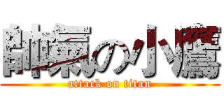 帥氣の小鷹 (attack on titan)