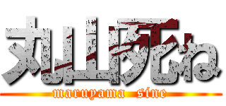 丸山死ね (maruyama  sine)