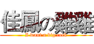 佳鳳の雞雞 (I want a big cock)