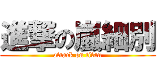 進撃の嵐細別 (attack on titan)