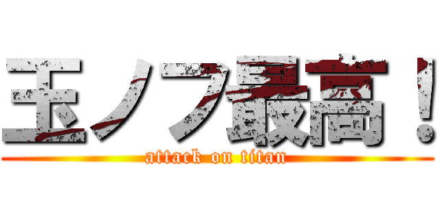 玉ノフ最高！ (attack on titan)