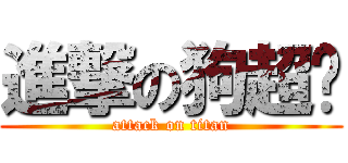 進撃の狗超头 (attack on titan)