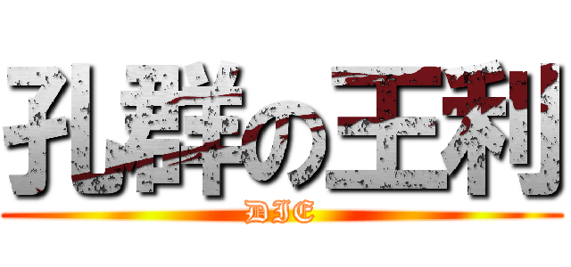 孔群の王利 (DIE)