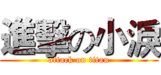 進擊の小淚 (attack on titan)
