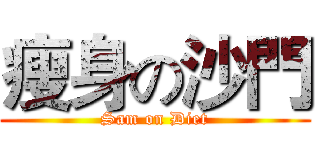 瘦身の沙門 (Sam on Diet)