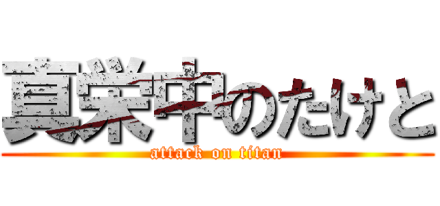 真栄中のたけと (attack on titan)