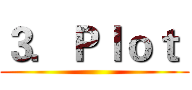 ３．Ｐｌｏｔ  ()