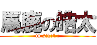 馬鹿の皓太 (in sikoku)