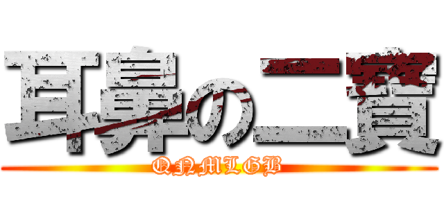 耳鼻の二寶 (QNMLGB)