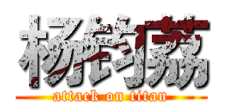 杨钧荔 (attack on titan)