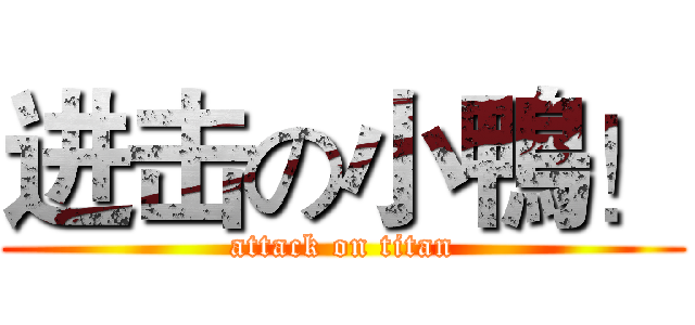 进击の小鴨！ (attack on titan)