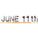 ＪＵＮＥ １１ｔｈ (ONLY ON UNITED DUBBERS)