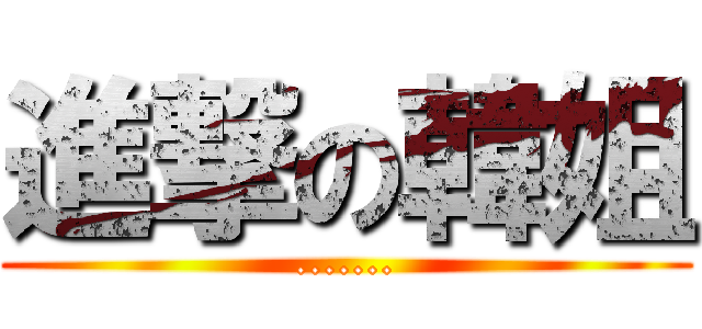 進撃の韓姐 (.......)