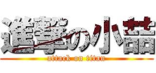 進撃の小喆 (attack on titan)