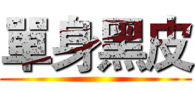 單身黑皮 ()