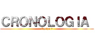 ＣＲＯＮＯＬＯＧＩＡ  (Equipo 9)