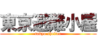 東京避難小屋 (tokyo shelter)