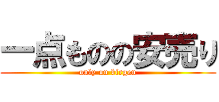 一点ものの安売り (only on birgen)