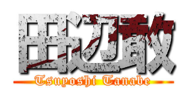 田辺敢 (Tsuyoshi Tanabe)