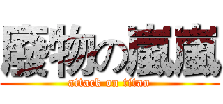 廢物の嵐嵐 (attack on titan)
