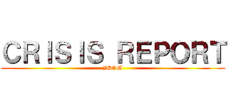 ＣＲＩＳＩＳ ＲＥＰＯＲＴ (IDOM)