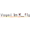 Ｖｏｇｅｌ ｉｍ Ｋ＿ｆｉｇ (Attack on Titan)