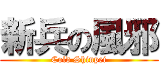 新兵の風邪 (Cold Shinpei)