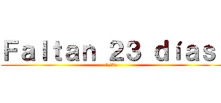 Ｆａｌｔａｎ ２３ ｄíａｓ  (進撃の巨人 )