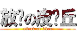 放电の皮卡丘 (attack on titan)