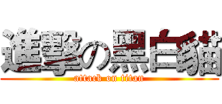 進擊の黑白貓 (attack on titan)